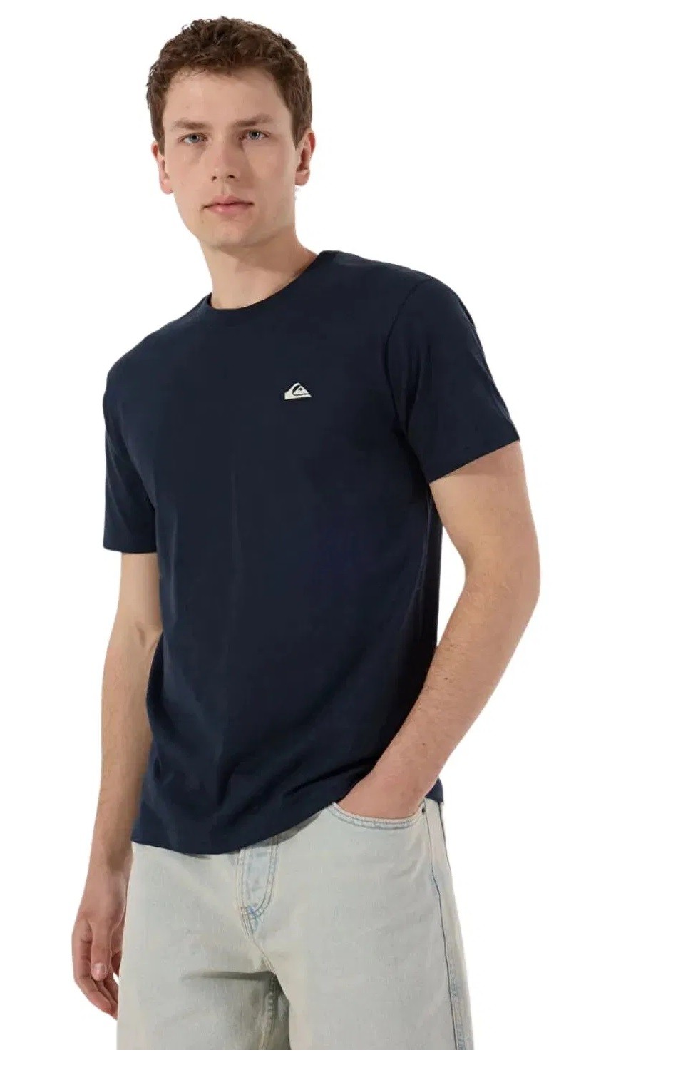 QUIKSILVER BASIC SS TEE - NAVY