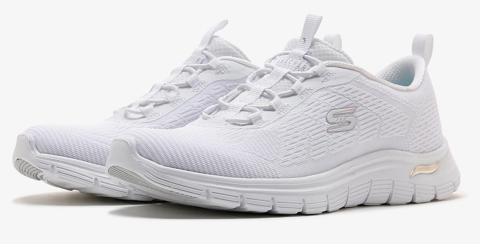 SKECHERS ARCH FIT VISTA - WHITE