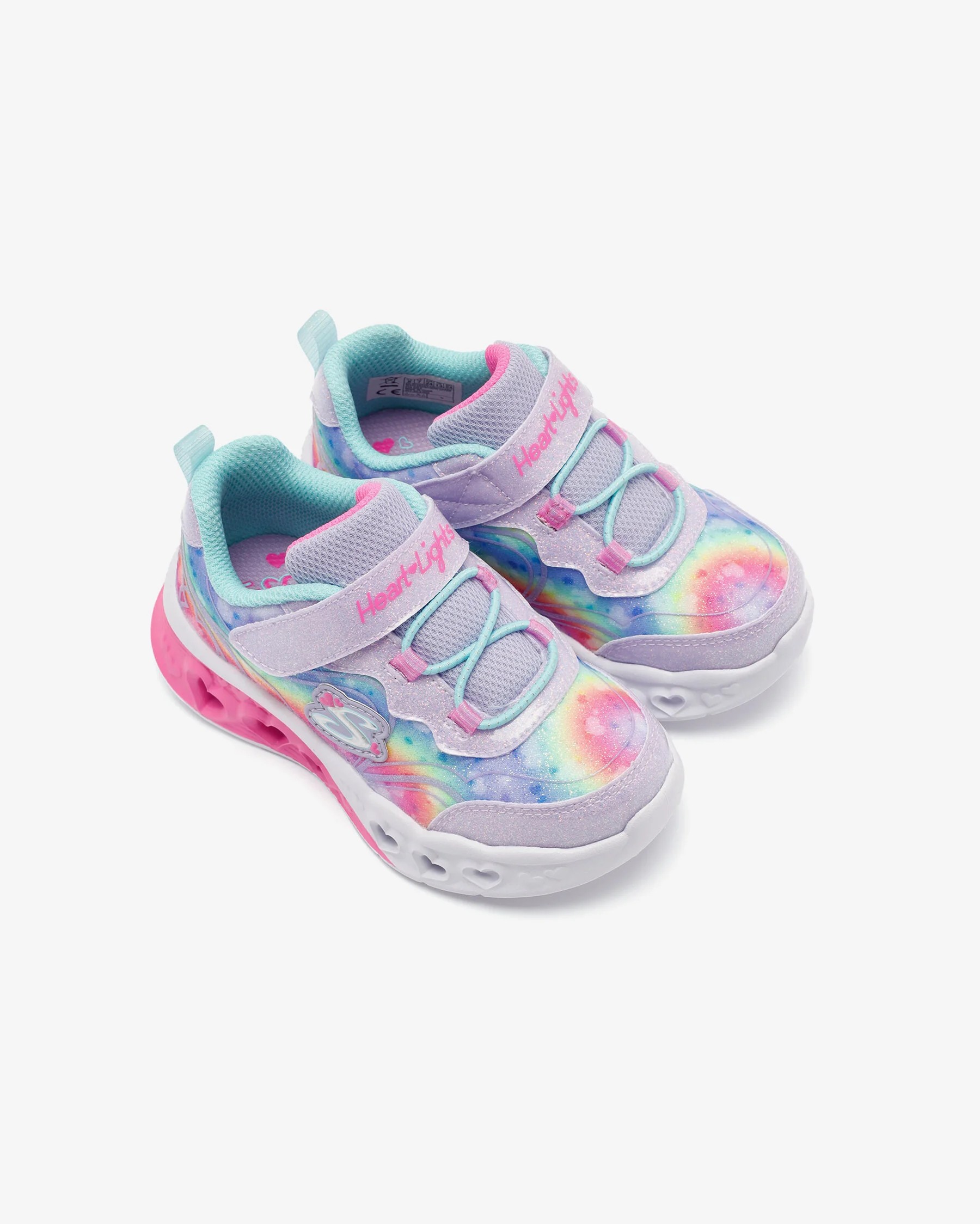 SKECHERS FLUTTER HEART LIGHTS - GROOVY SWIRL