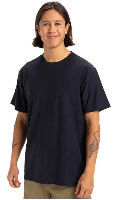QUIKSILVER SLUB ROUNDNECK - DARK NAVY