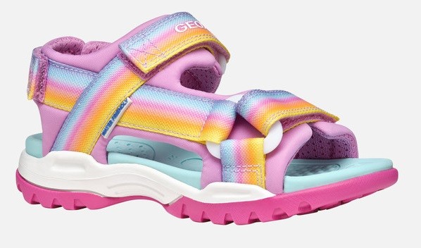GEOX J BOREALIS J550WA - PINK MULTI