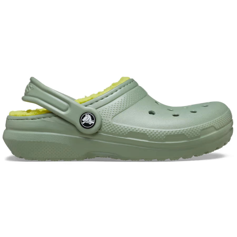 CROCS CLASSIC LINED CLOG K - MOSS