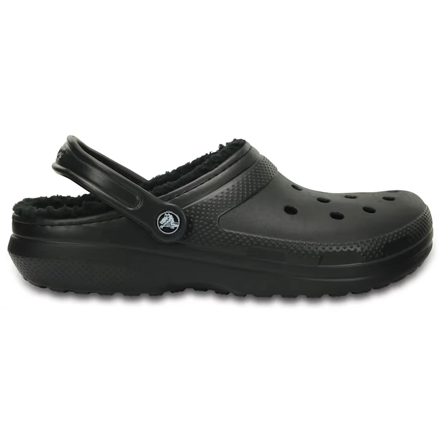 CROCS  CLASSIC LINED CLOG - BLACK