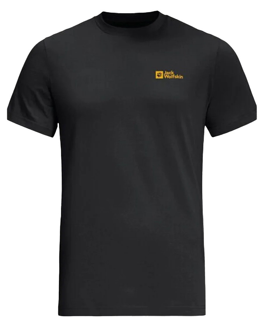 JACK WOLFSKIN ESSENTIAL T M - BLACK