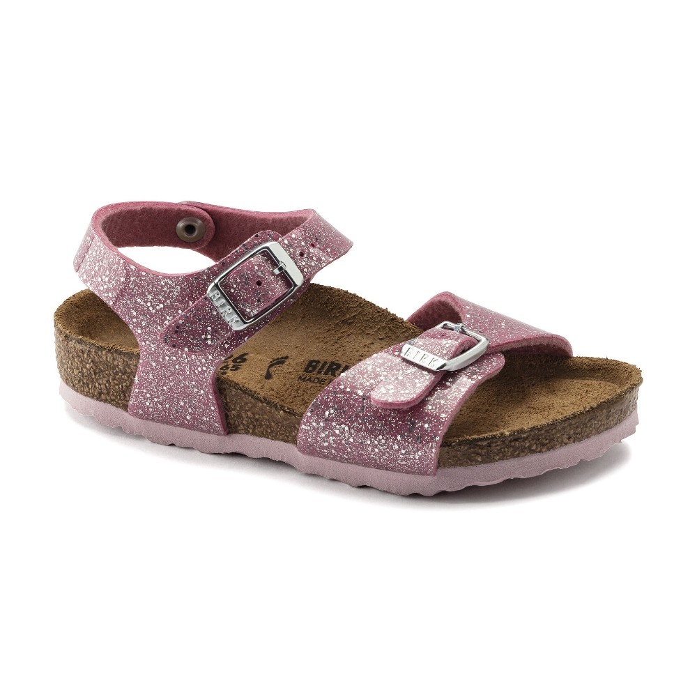 BIRKENSTOCK RIO PLAIN KIDS COSMIC SPARKLE