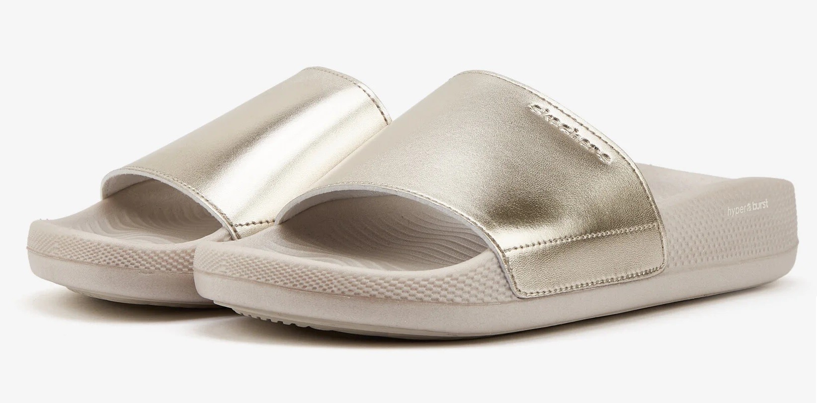 SKECHERS HYPER SLIDE - SHINE ON - GOLD