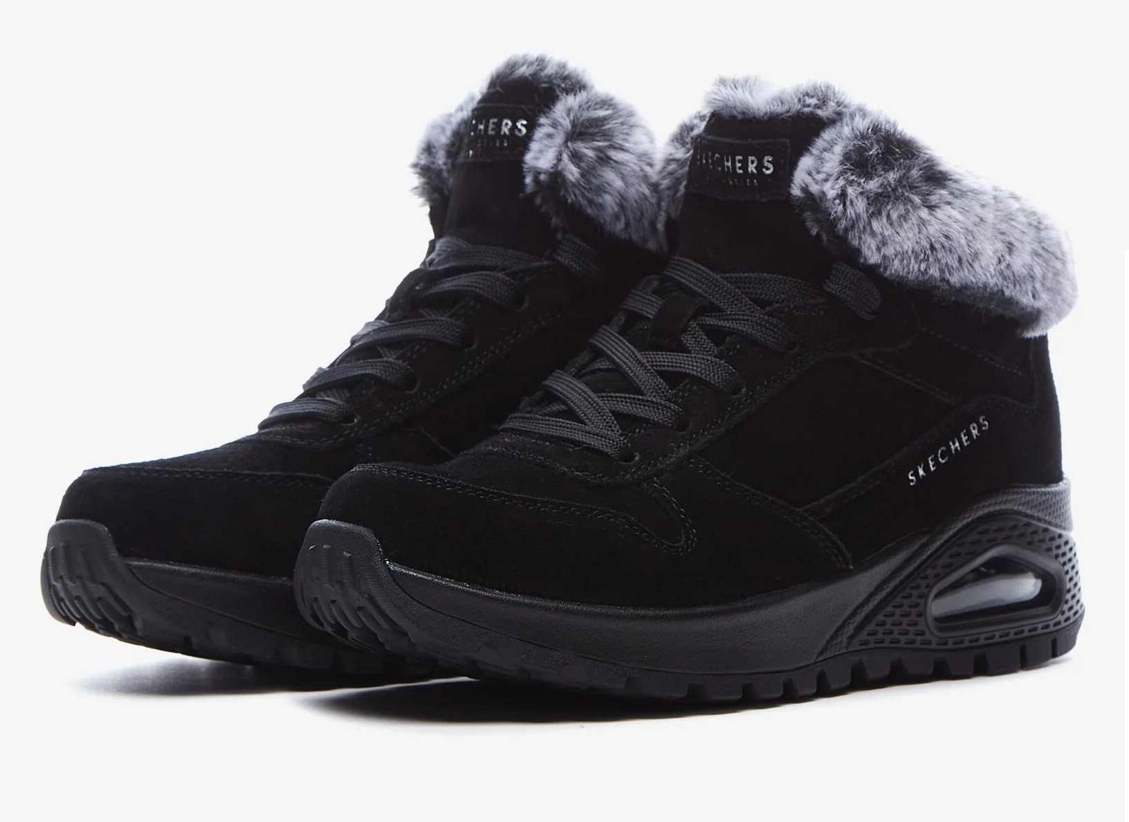 SKECHERS UNO RUGGED - BLACK
