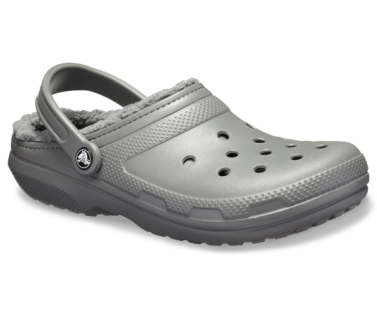 CROCS  CLASSIC LINED CLOG - SLATE