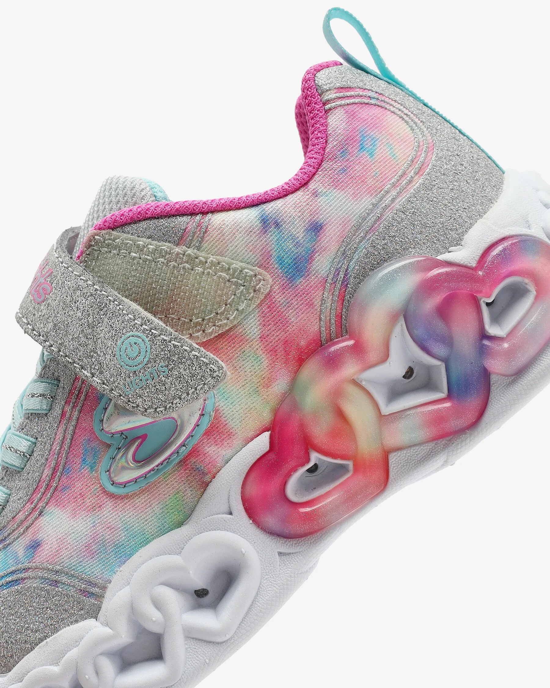 SKECHERS INFINITE HEART LIGHTS - COLOR LOVIN