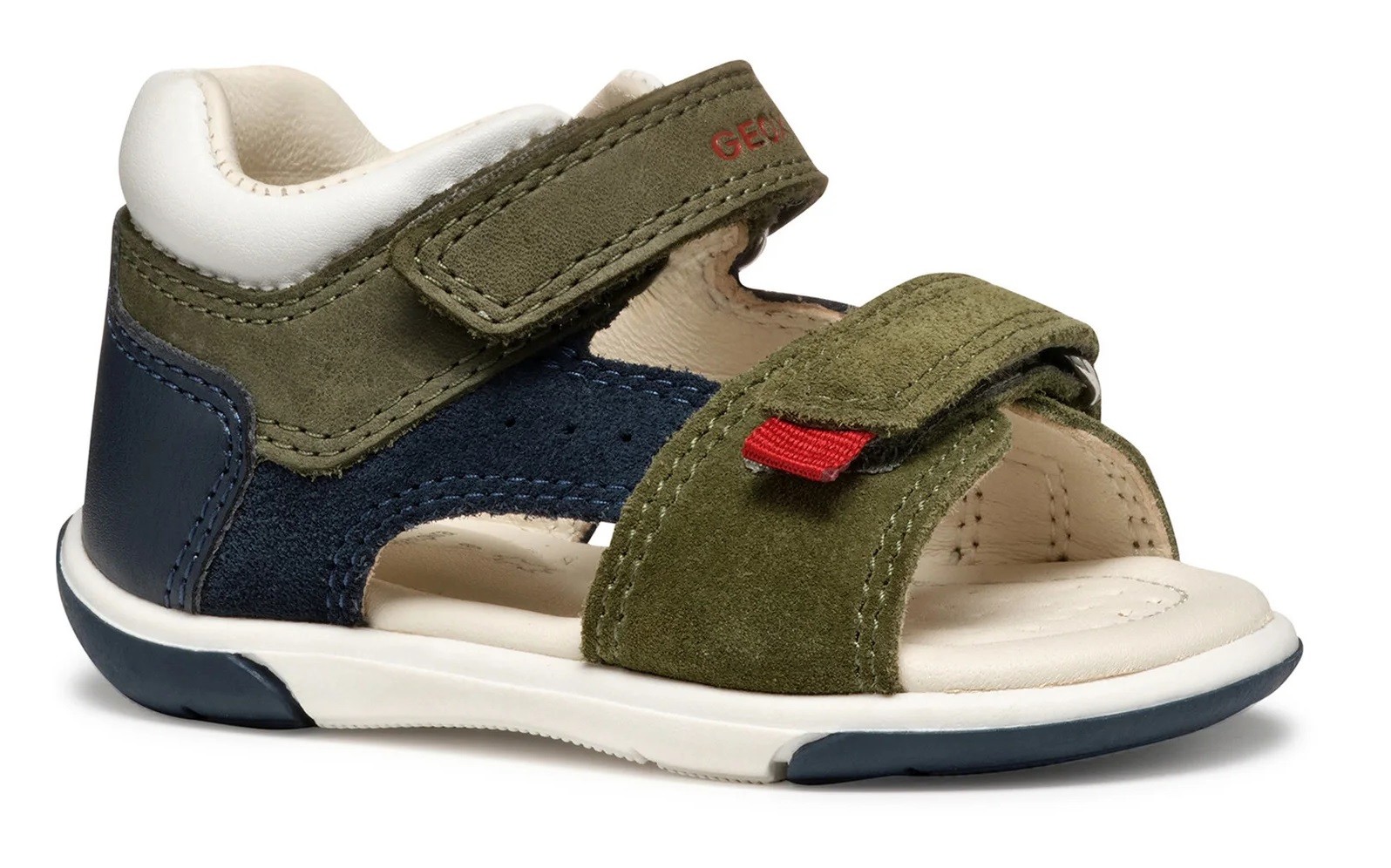 GEOX B SANDAL ZAPITO B556EB - DARK GREEN