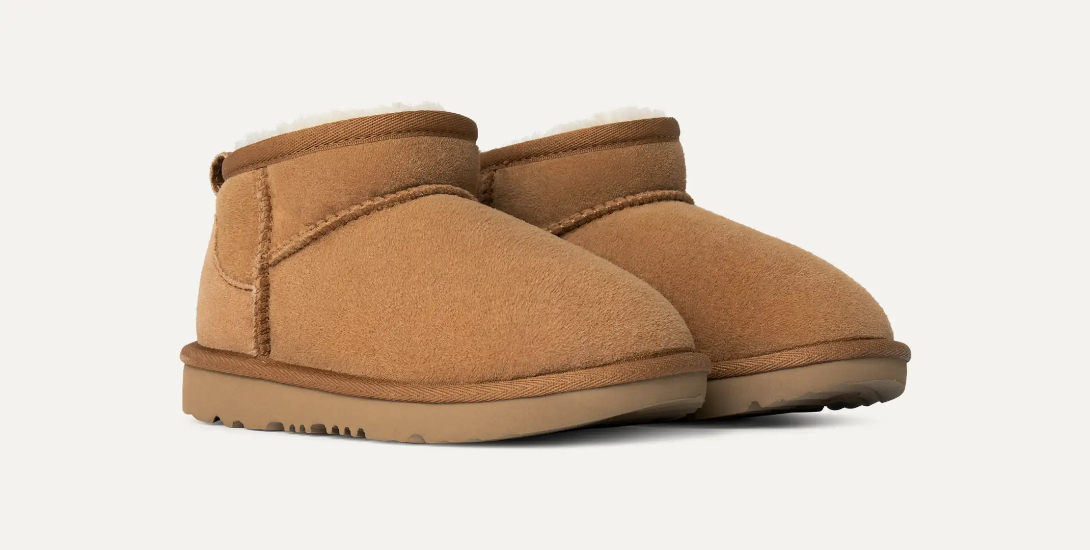 UGG K CLASSIC ULTRA MINI - CHESTNUT