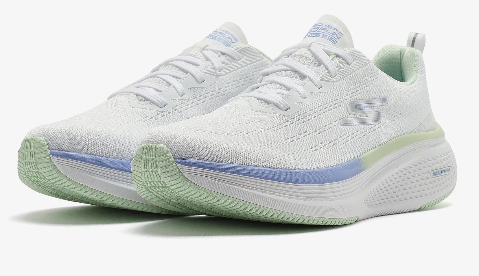 SKECHERS GO RUN ELEVATE 2.0 - WHITE MINT