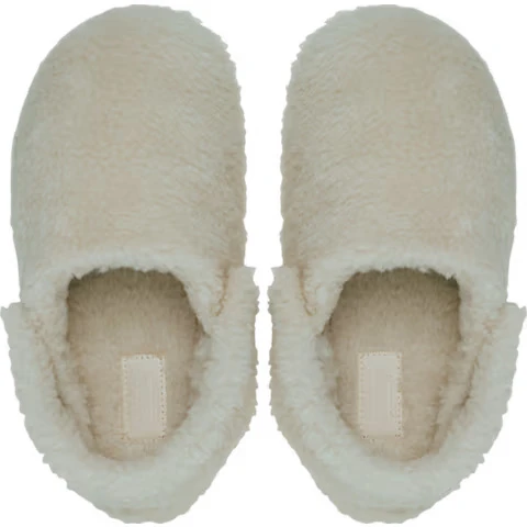 CROCS CLASSIC COZZZY SLIPPER K - STUCCO