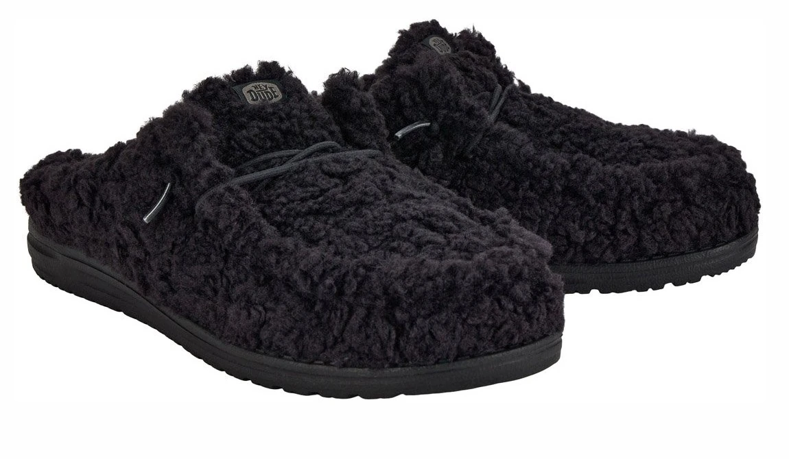 HEY DUDE WENDY SLIPPER - BLACK