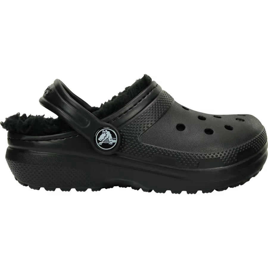 CROCS CLASSIC LINED CLOG K - BLACK