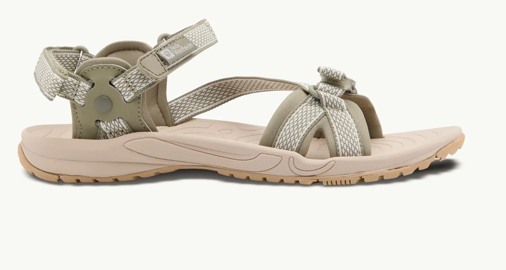 JACK WOLFSKIN LAKEWOOD RIDE SANDAL W - STONE