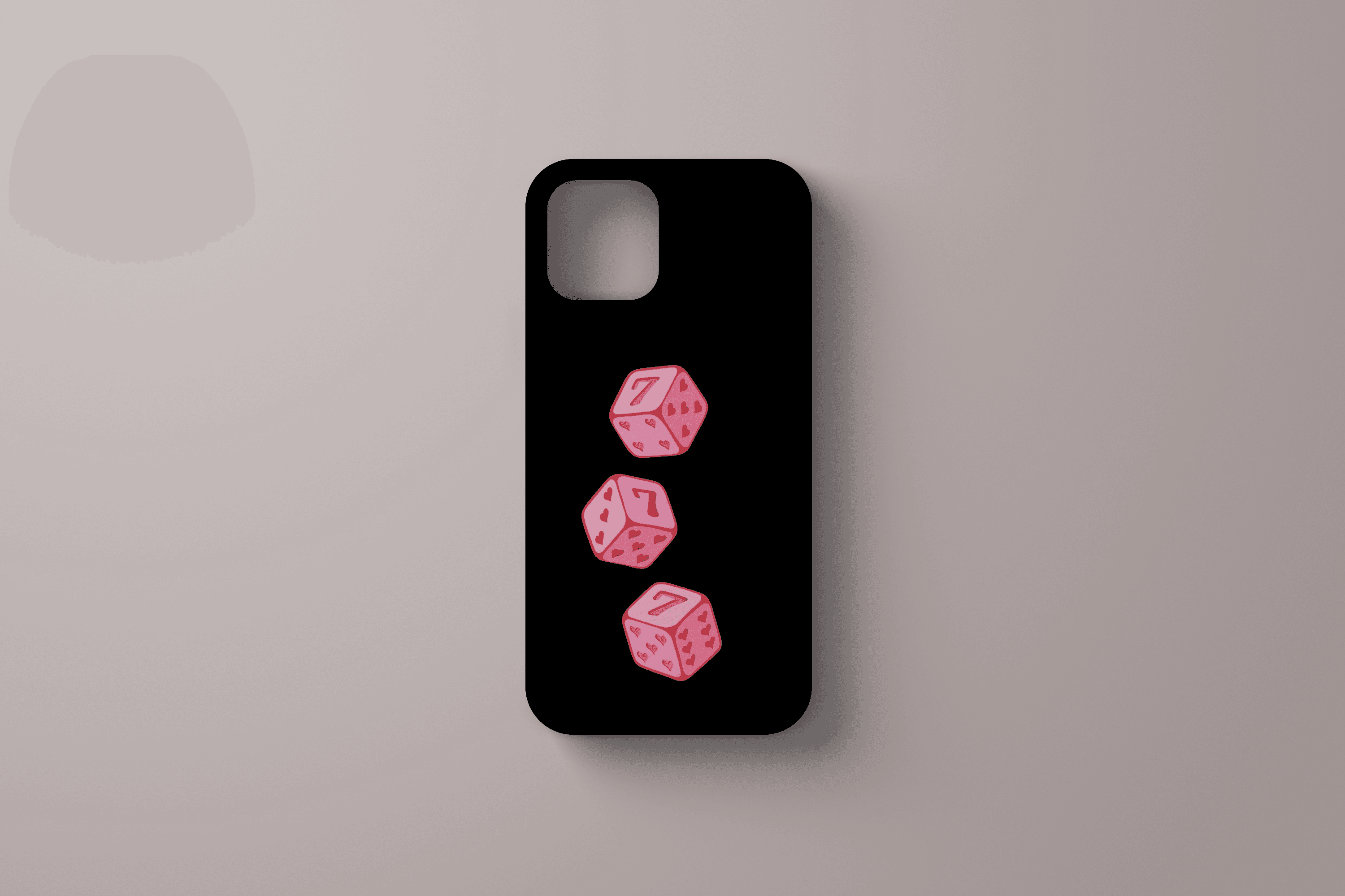 PINK DICE 777 CASE