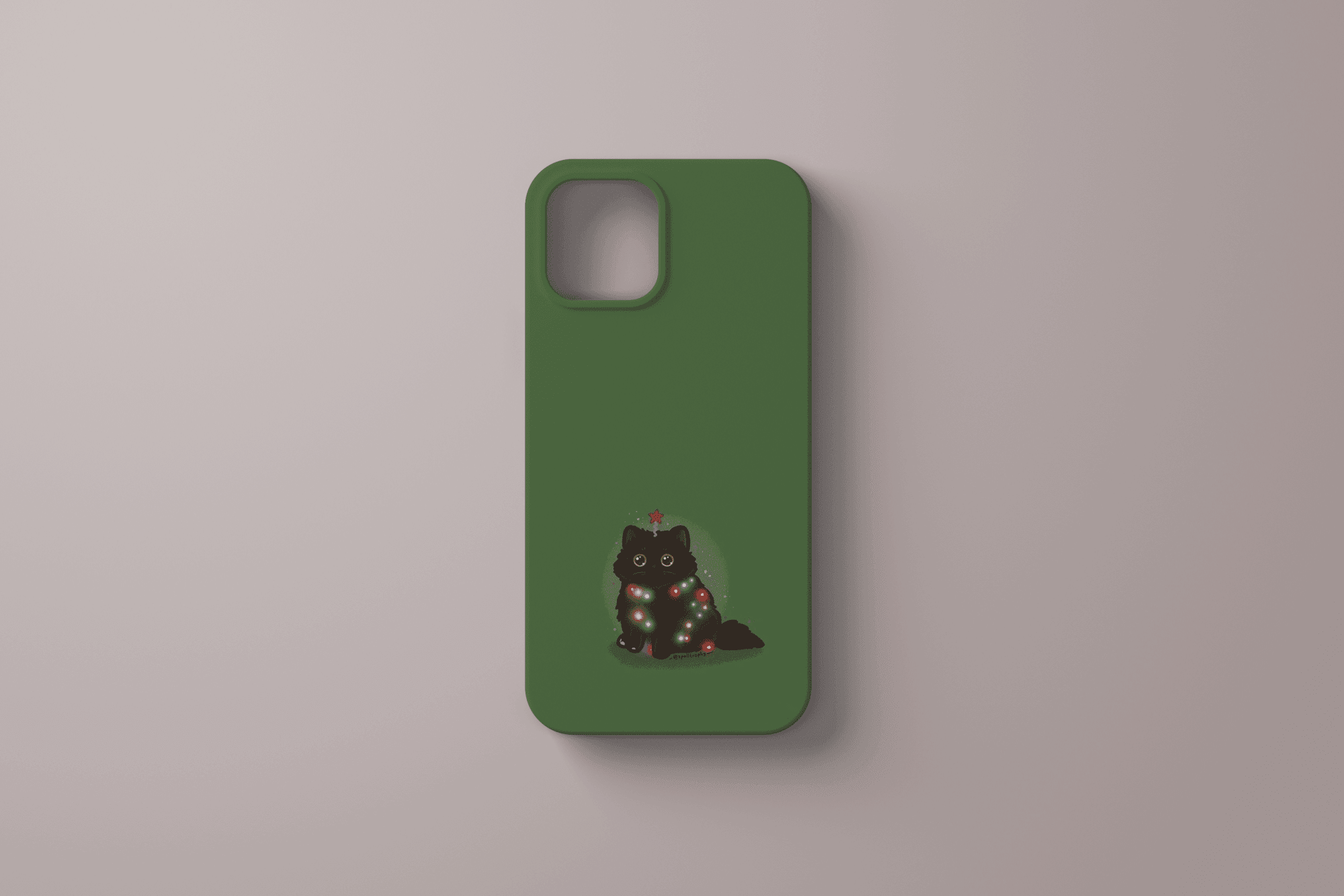 CHRISTMAS CAT CASE