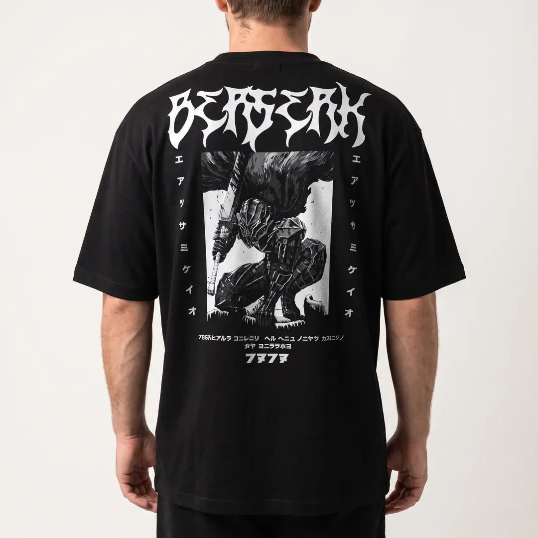 DAZED FINAL  圧縮tシャツ　ポスター入り PUMP9® - Siyah Oversize T-Shirt