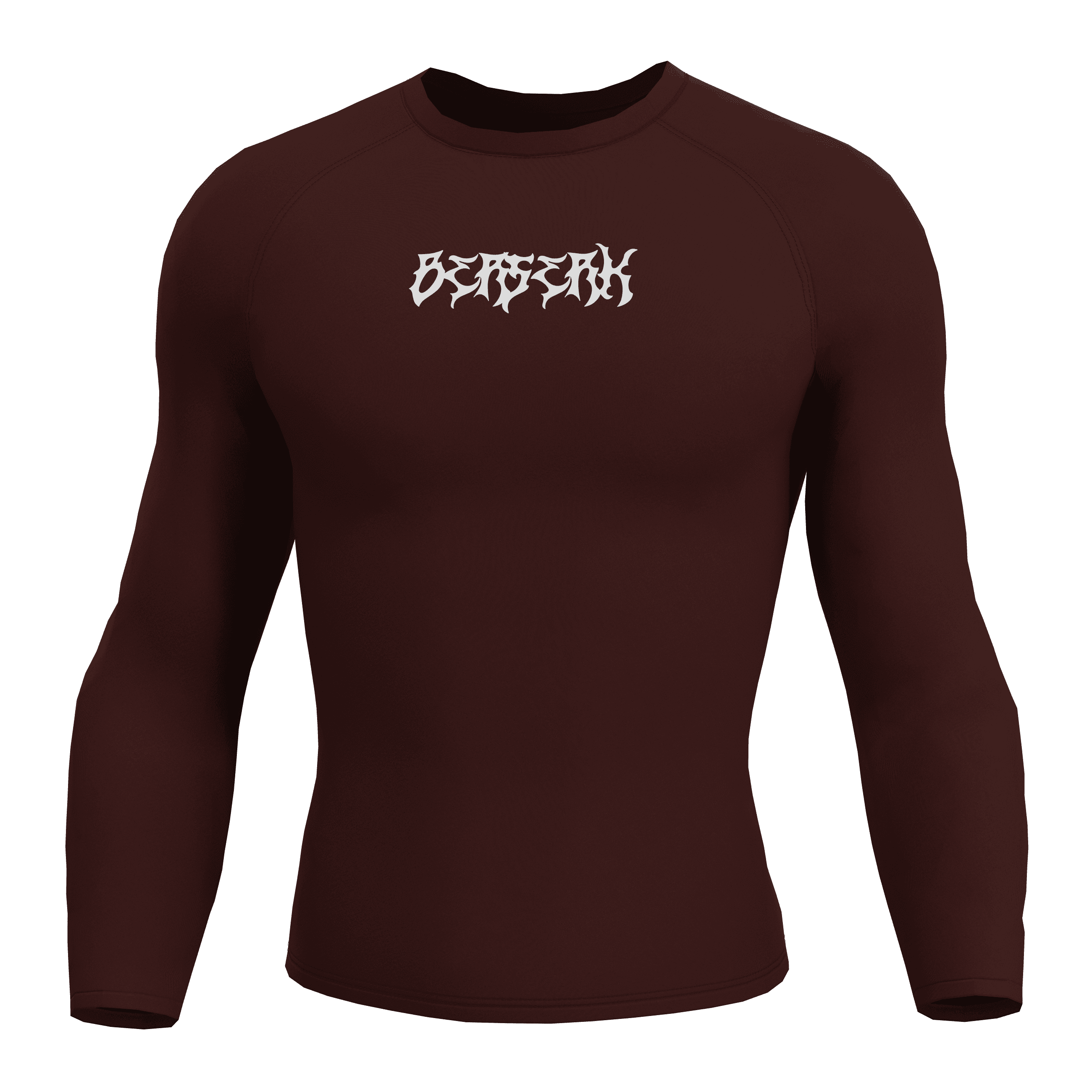 BERSERK Bordo Long Sleeve Compression T-Shirt
