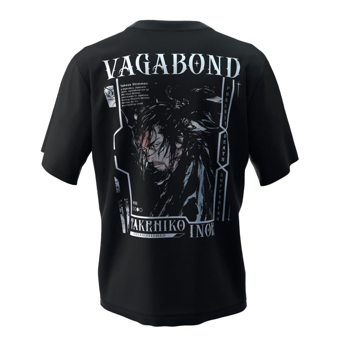 VAGABOND Siyah Oversize T-Shirt