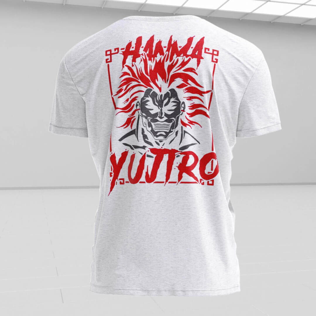 YUJIRO Beyaz Regular Fit T-Shirt