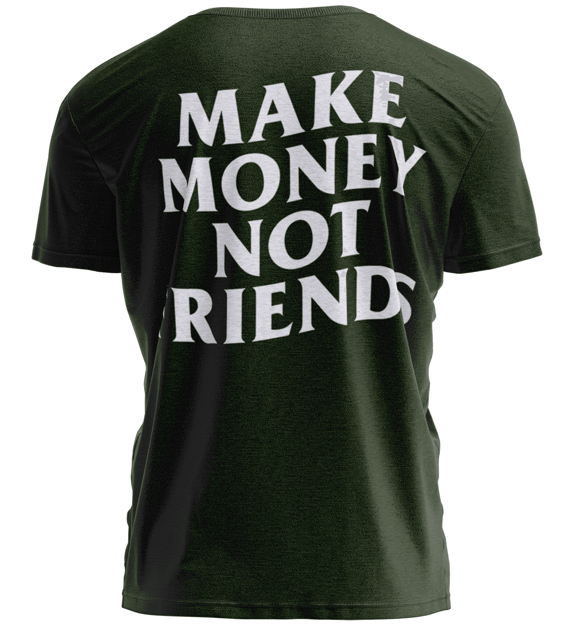 MAKEMONEY  Haki Yeşili Regular Fit T-Shirt