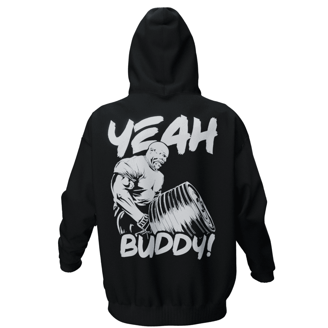 RONNIE Siyah Oversize Hoodie