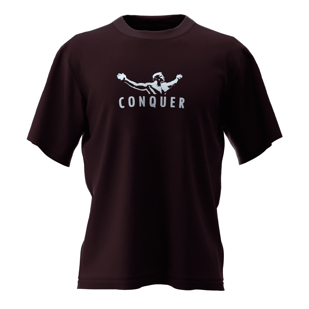 CONQUER Bordo Oversize T-Shirt 