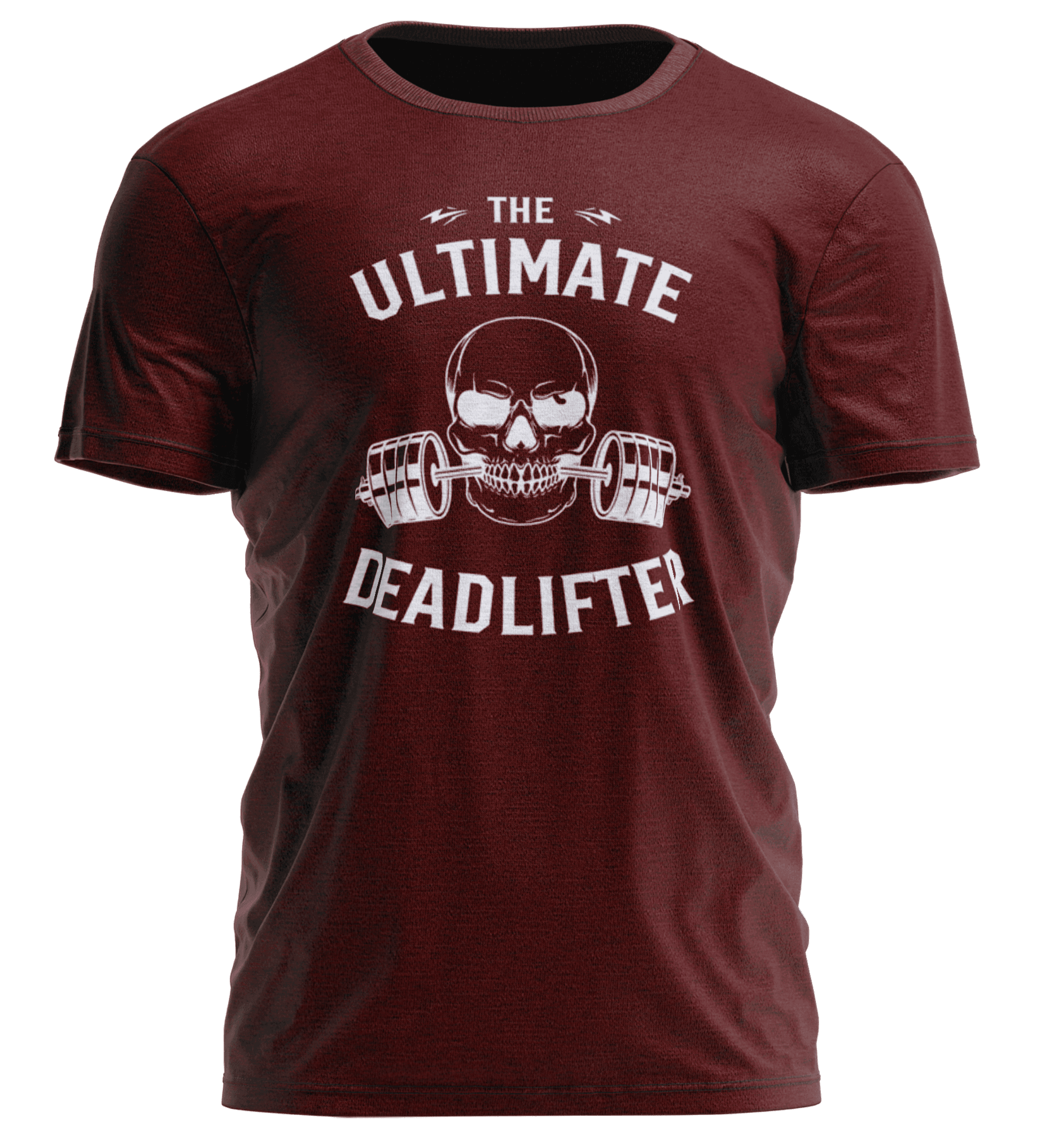 DEADLIFTER Bordo Regular Fit T-Shirt 
