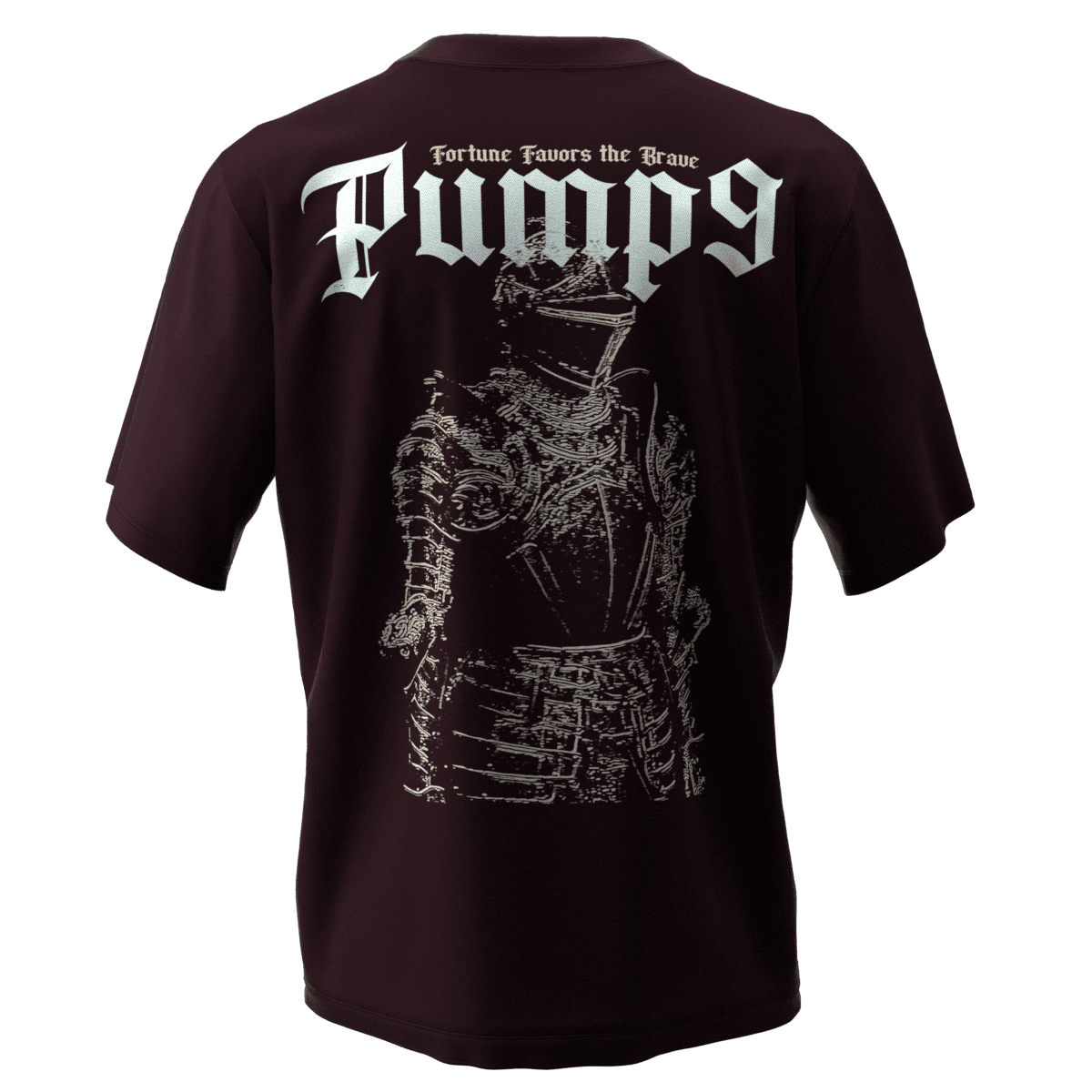 KNIGHT Bordo Oversize T-Shirt