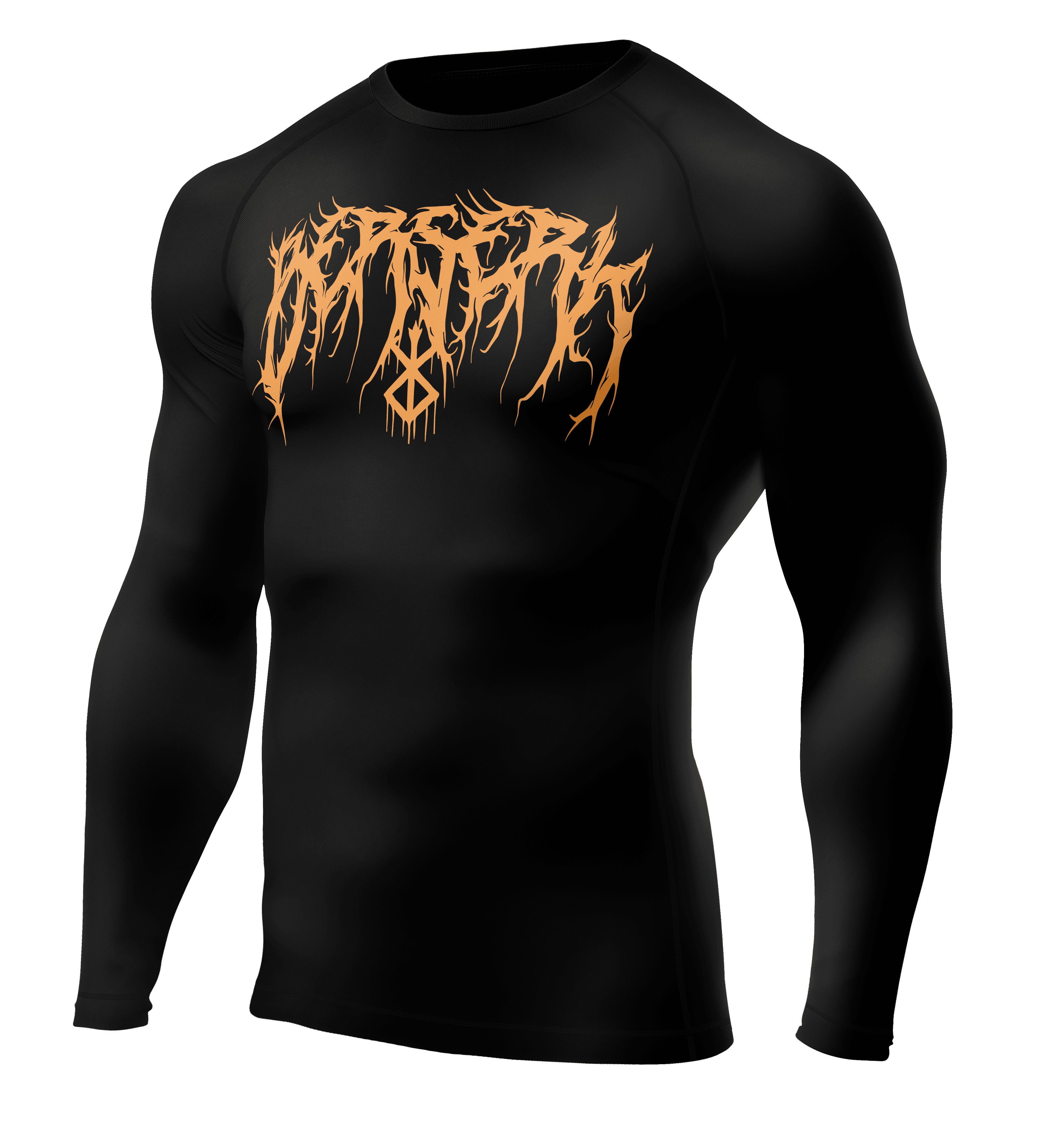 BERSERK GOLD Long Sleeve Compression T-Shirt