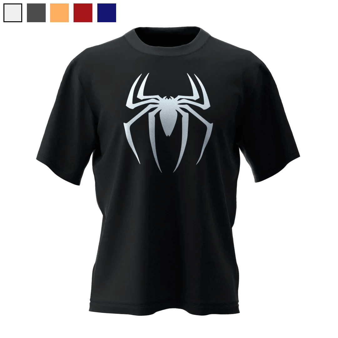 SPIDERMAN Siyah Oversize T-Shirt