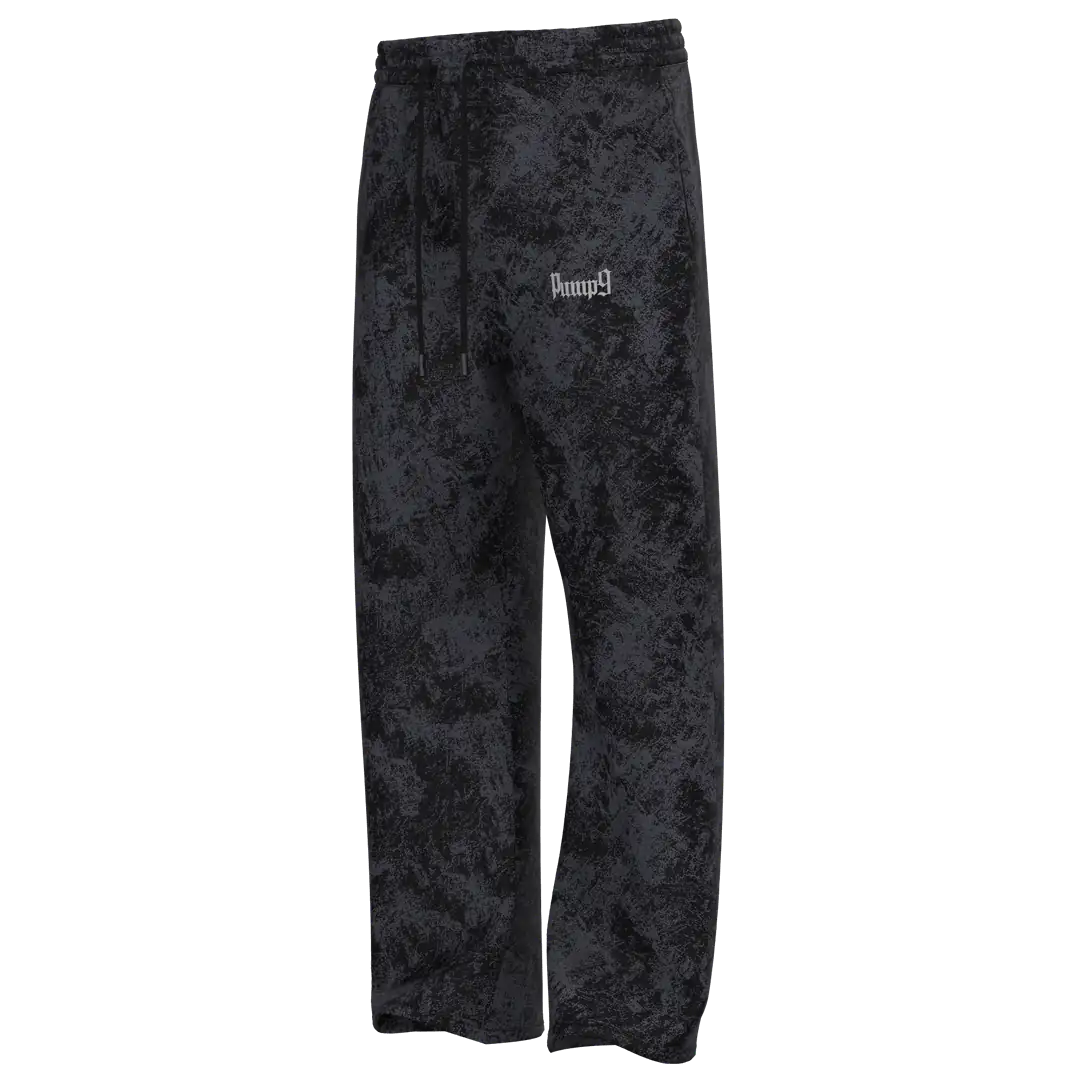 PUMP9 Obsidian Wash Baggy Düz Paça Eşofman
