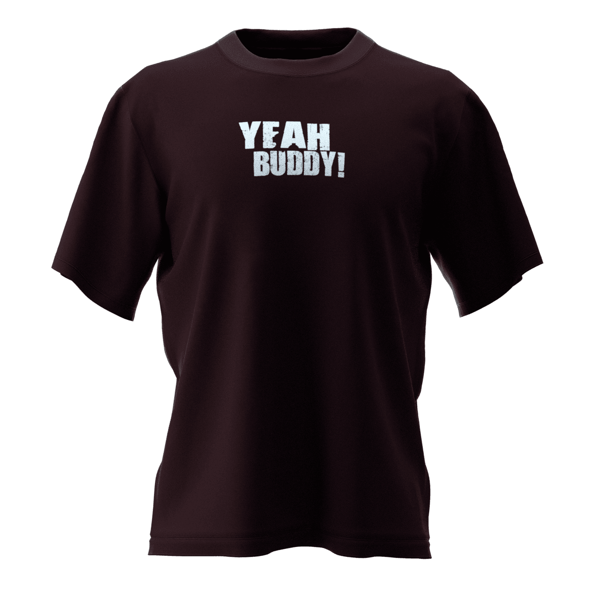 RONNIE Bordo Oversize T-Shirt 