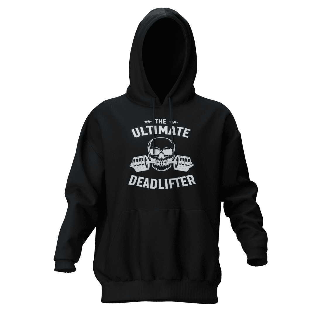 DEADLIFTER Siyah Oversize Hoodie