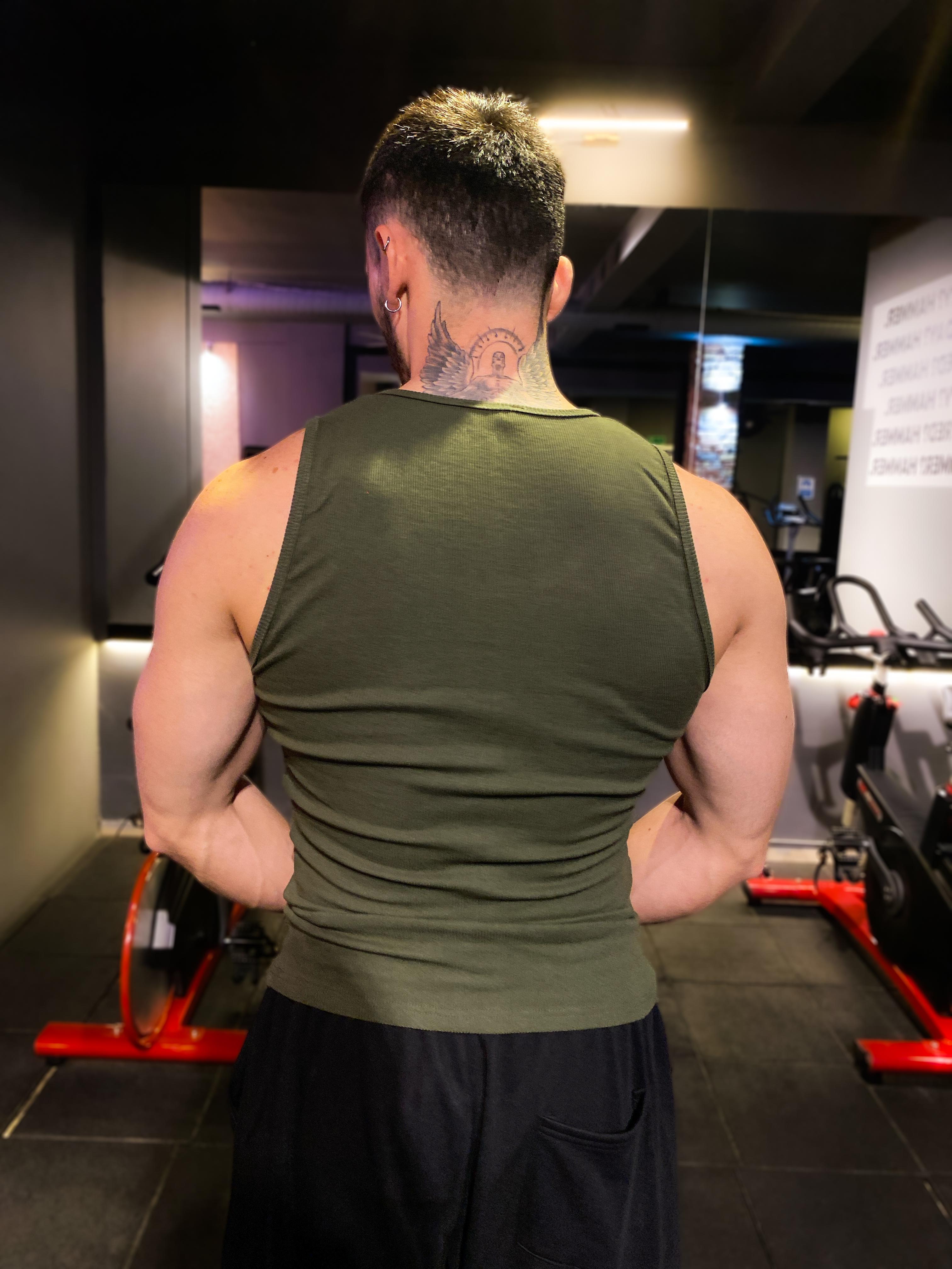 PUMP9 Haki Yeşili 3'lü Fitilli Atlet Paketi