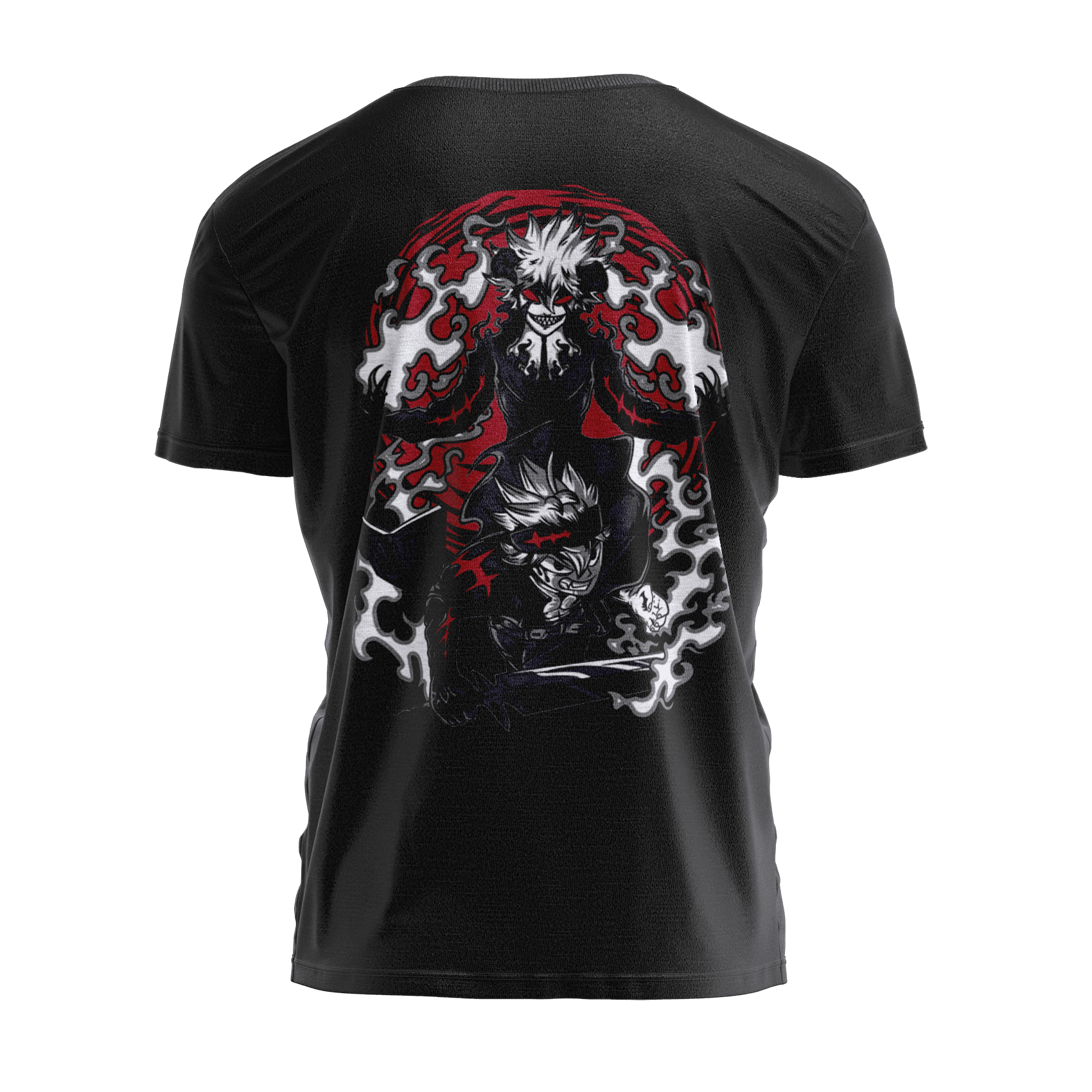 DEMON ASTA Siyah Regular Fit T-Shirt