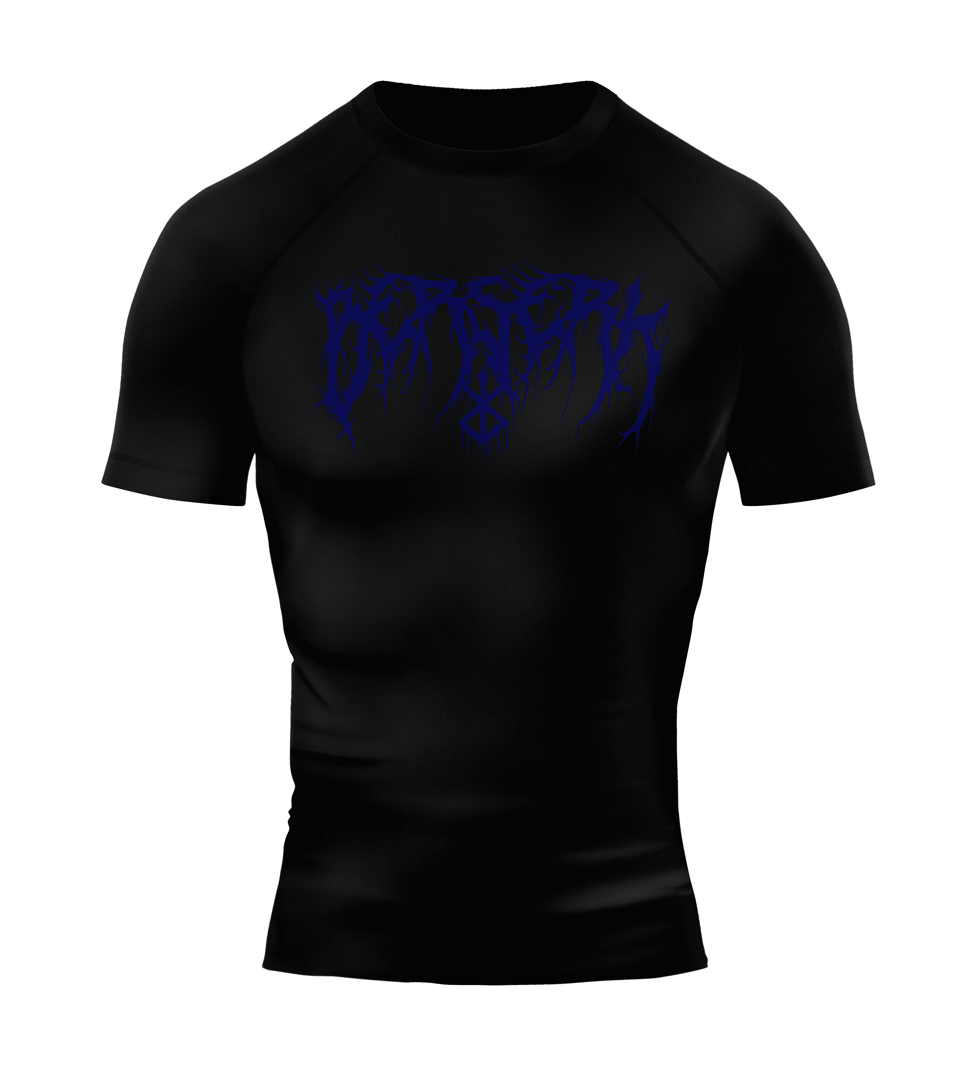 BERSERK BLUE Short Sleeve Compression T-Shirt