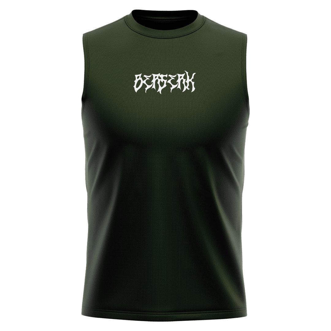BERSERK Siyah Regular Fit Sleeveless T-Shirt