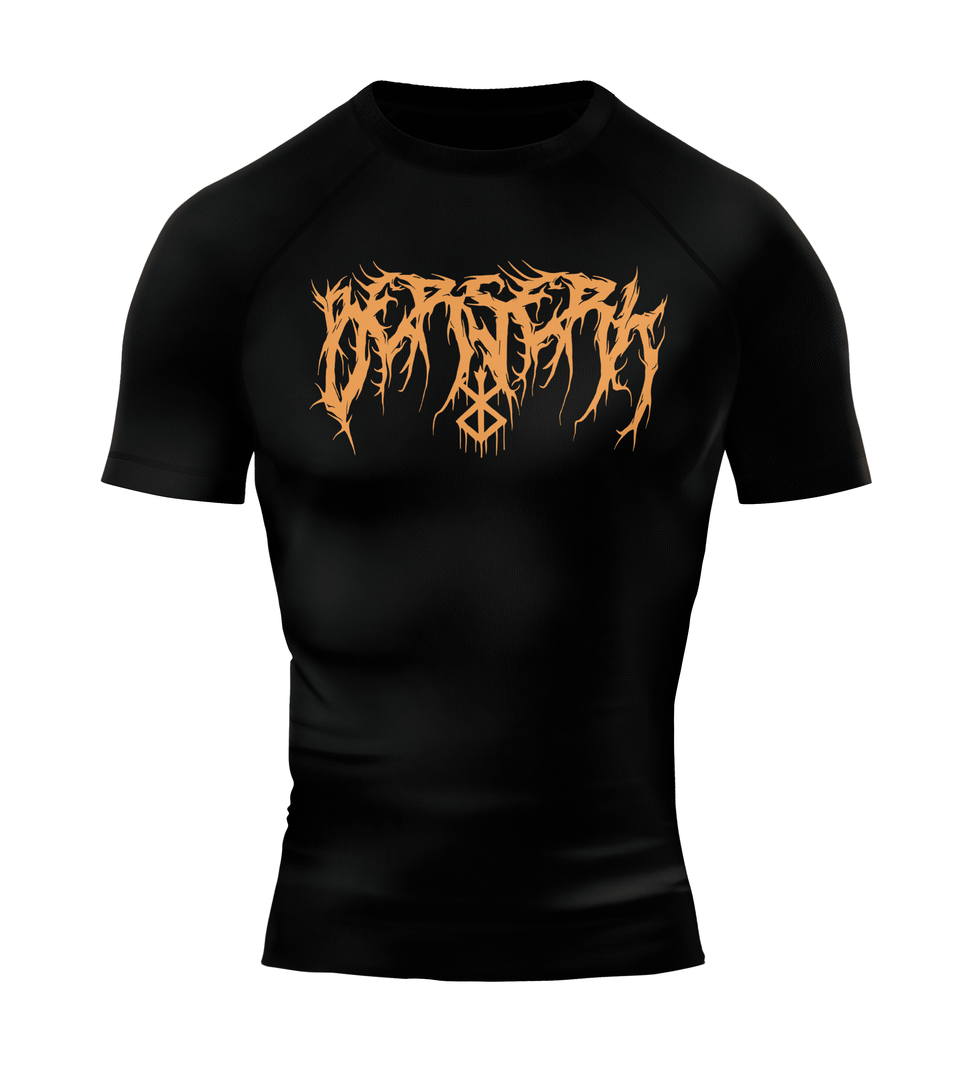 BERSERK GOLD Short Sleeve Compression T-Shirt