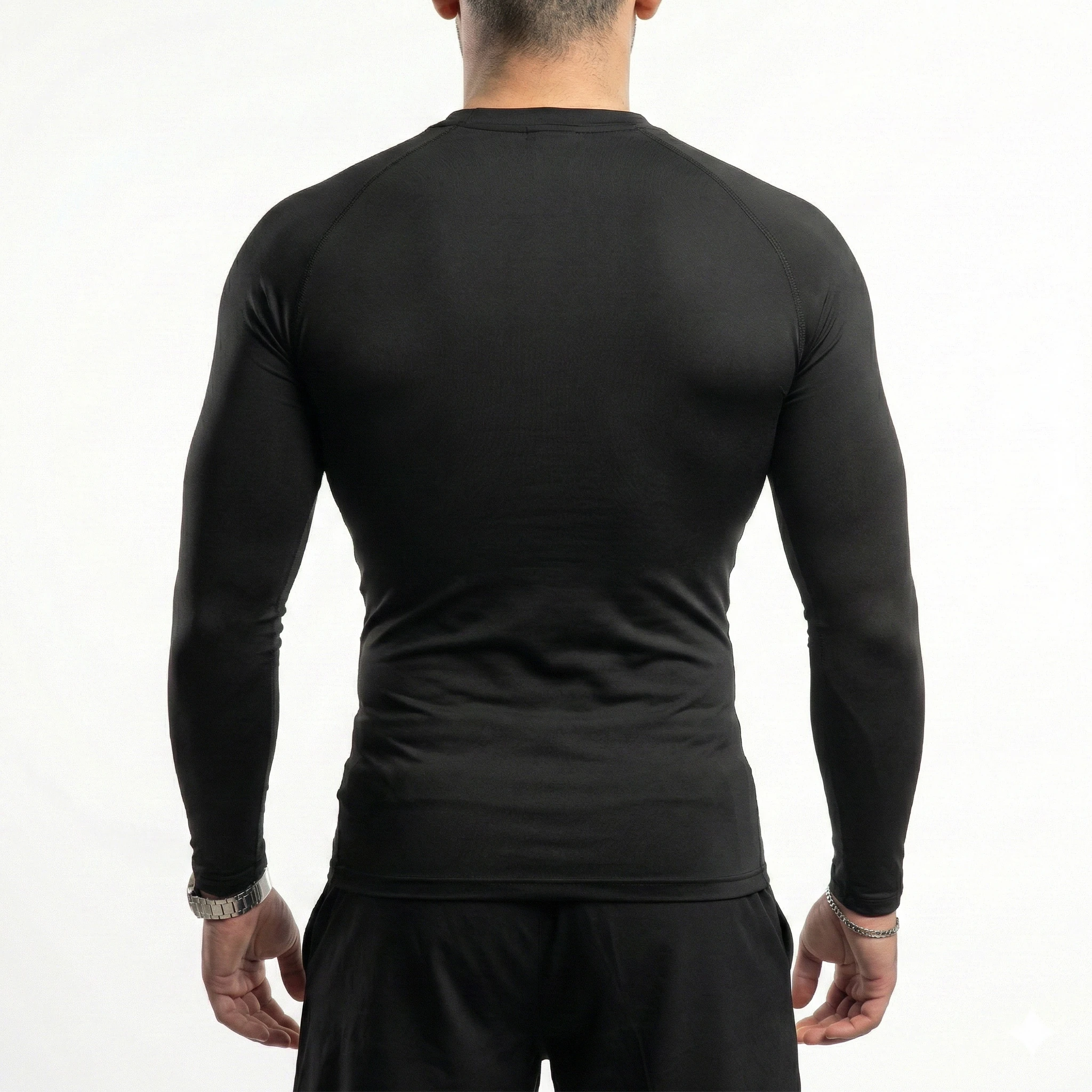 PUMP9® - BATMAN Siyah Long Sleeve Compression T-Shirt