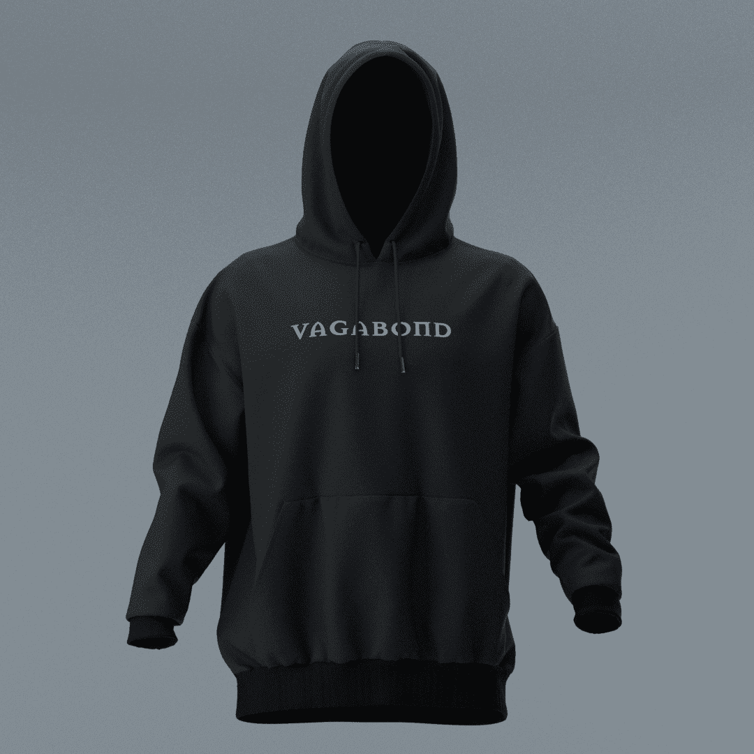 VAGABOND Siyah Oversize Hoodie