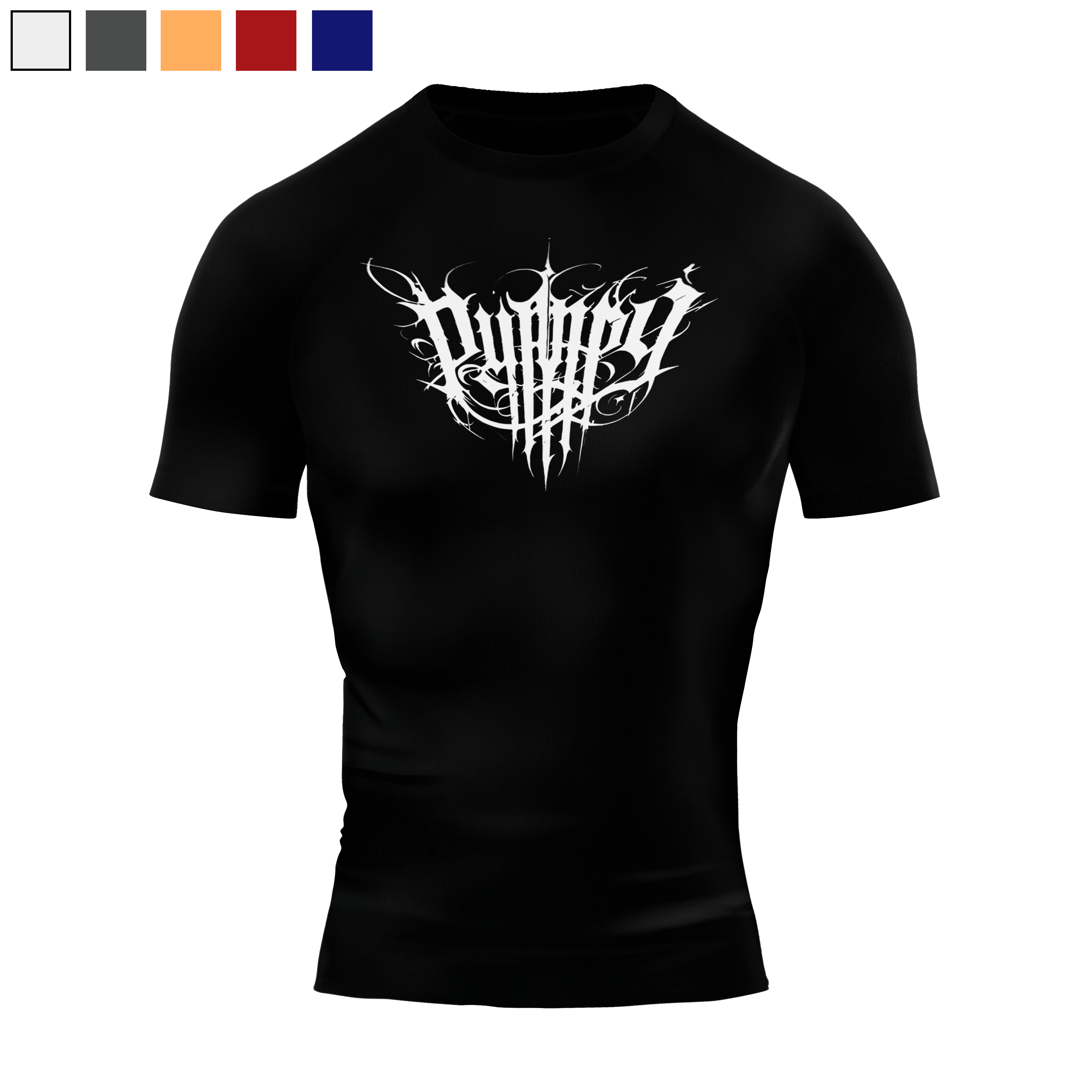 PUMP9 VORTEX Siyah Short Sleeve Compression T-Shirt