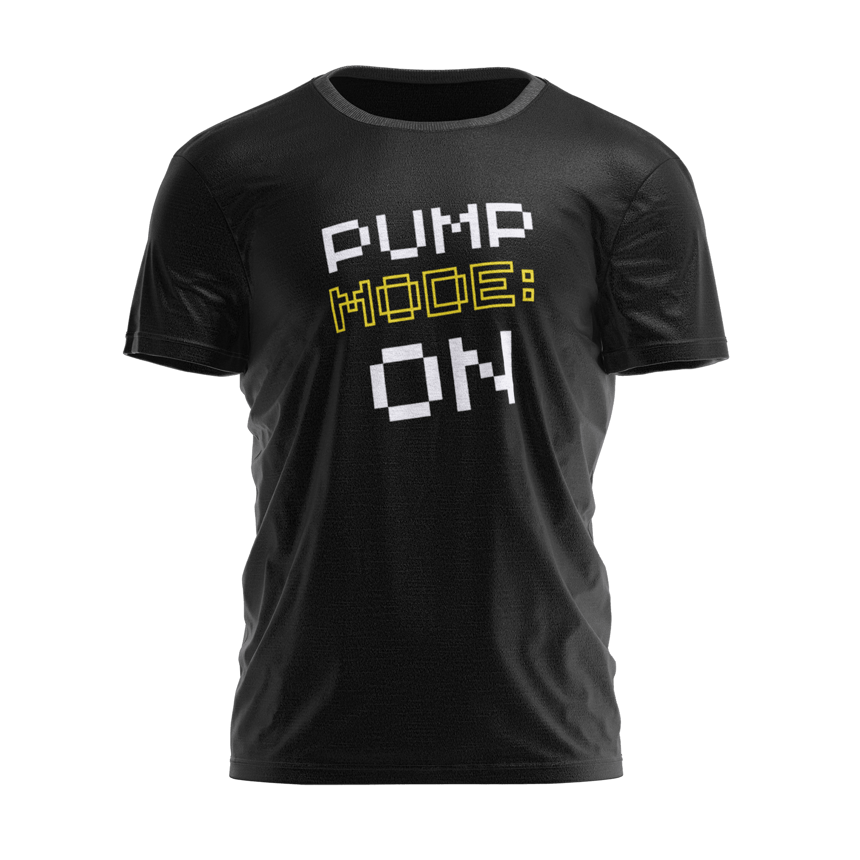 PUMPMODE Siyah Regular Fit T-Shirt