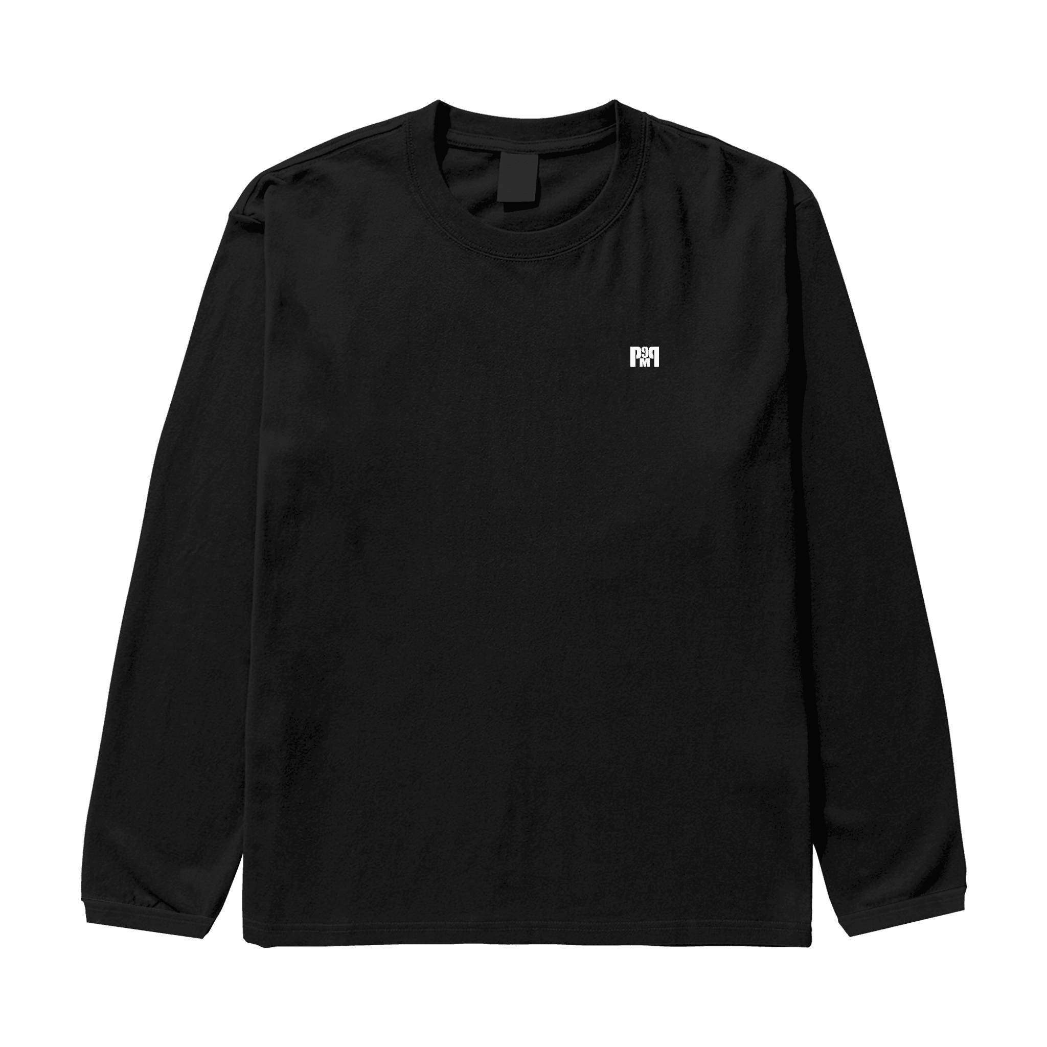 FULLMETAL Siyah Oversize Long Sleeve T-Shirt