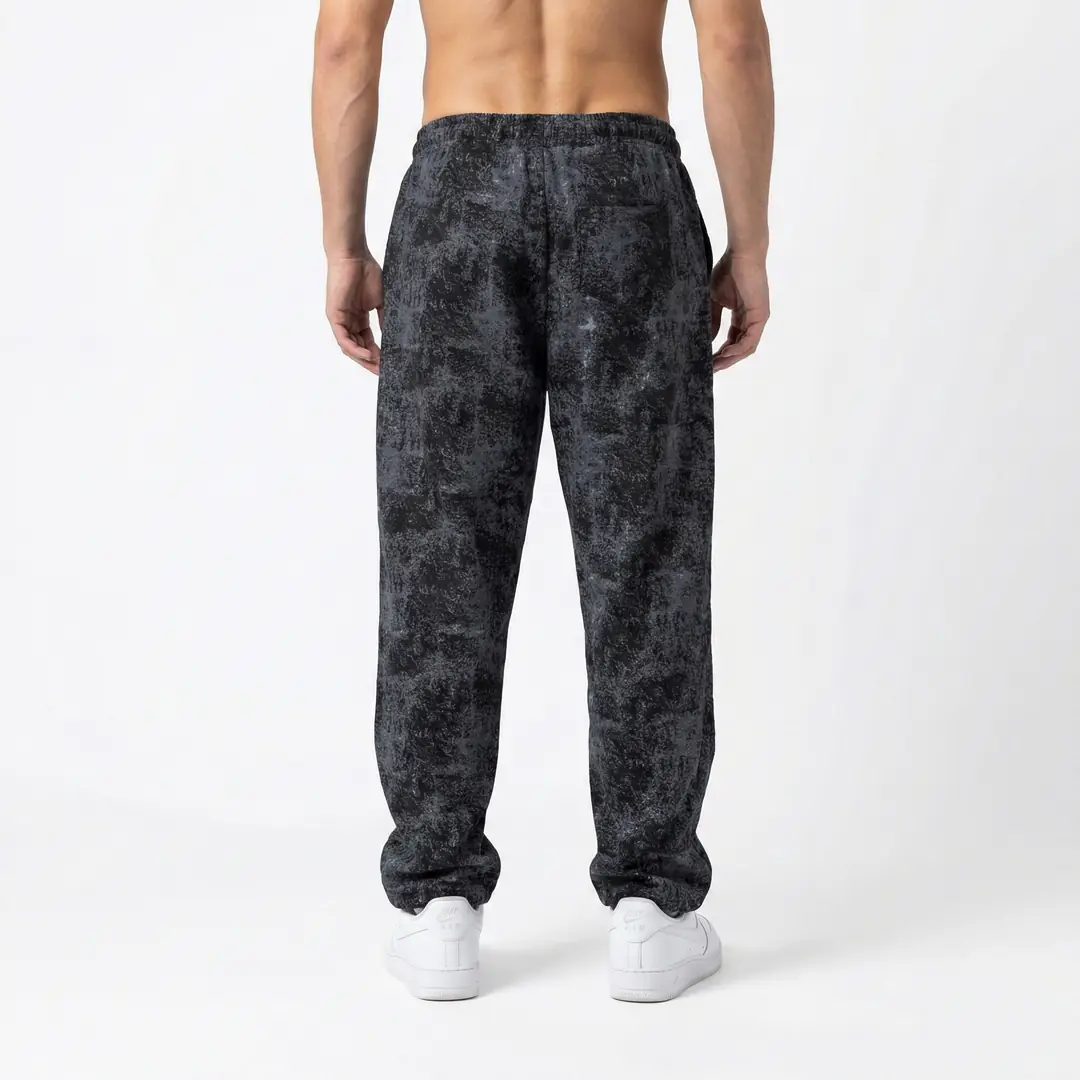 Baggy Wash Obsidian PUMP9 PANTS WIND OBSIDIAN メンズウェア Düz Eşofman Paça メンズウェア