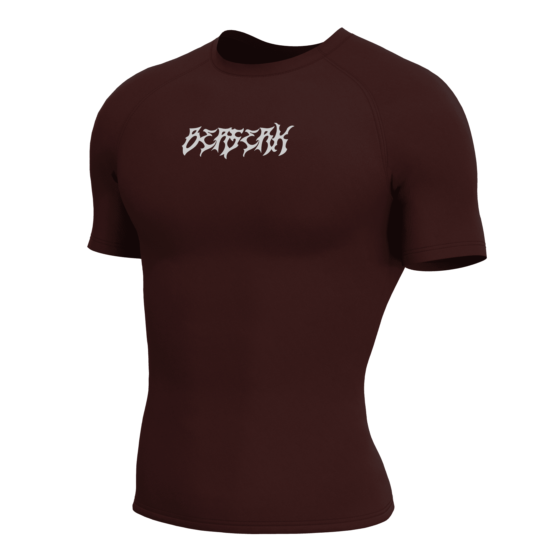 BERSERK Bordo Short Sleeve Compression T-Shirt