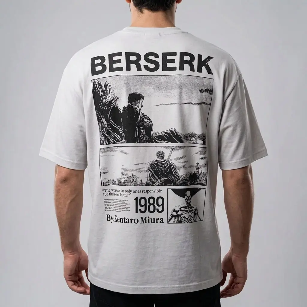 PUMP9® - Kırık Beyaz Oversize T-Shirt
