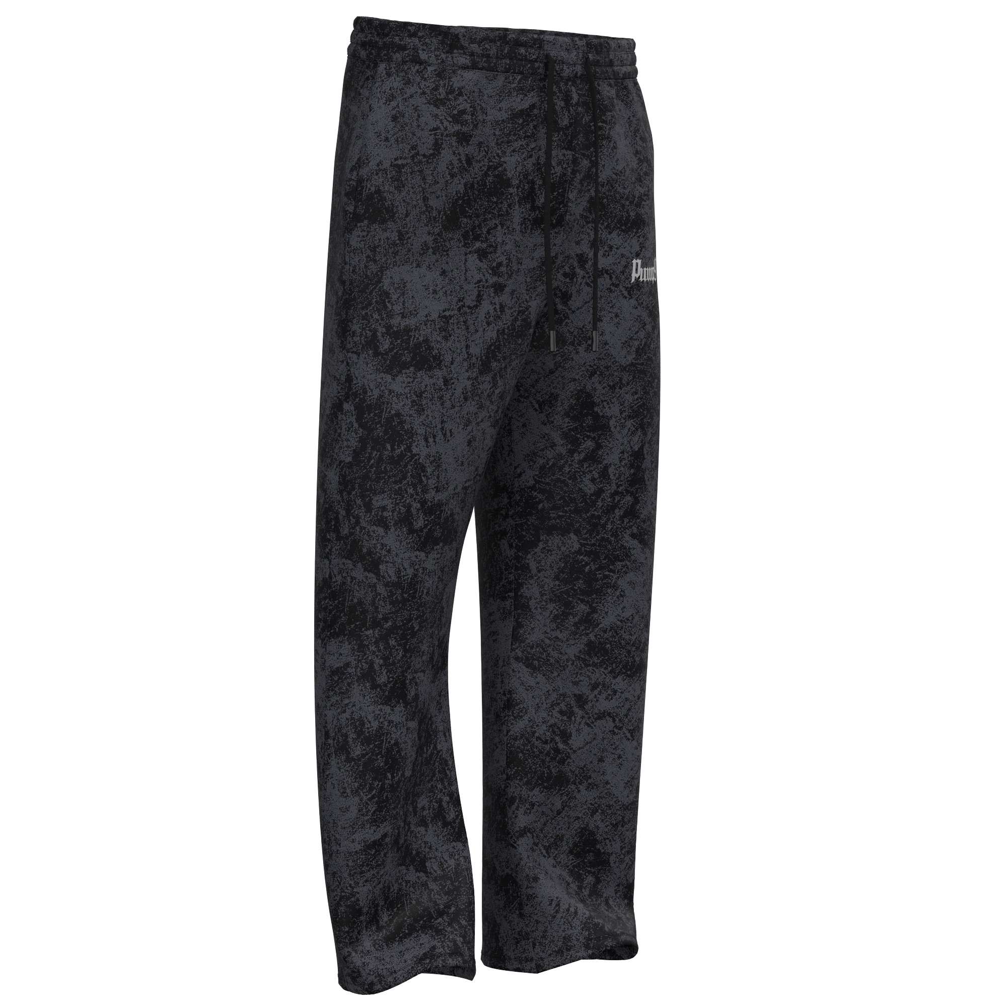 PUMP9 Obsidian Wash Baggy Düz Paça Eşofman